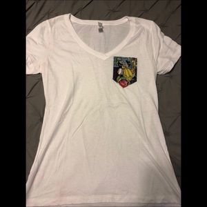 Beauty and the Beast Pocket Shirt
